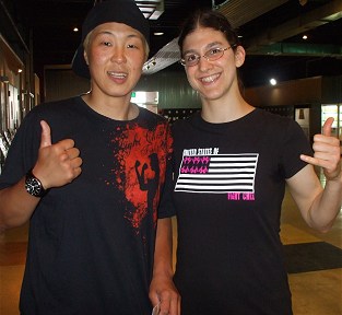 Yoko and Roxy at Valkyrie